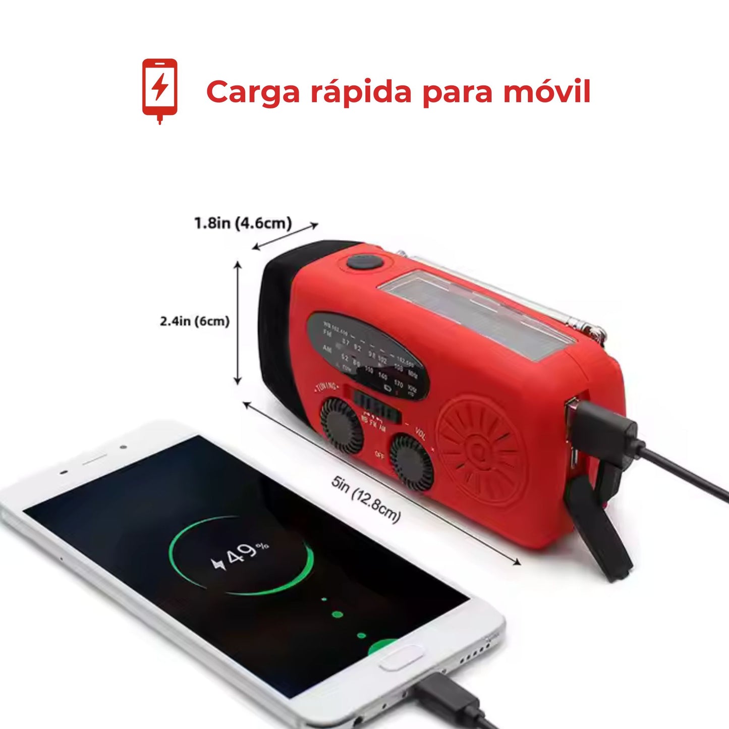Radio Multifuncional de Emergencia™