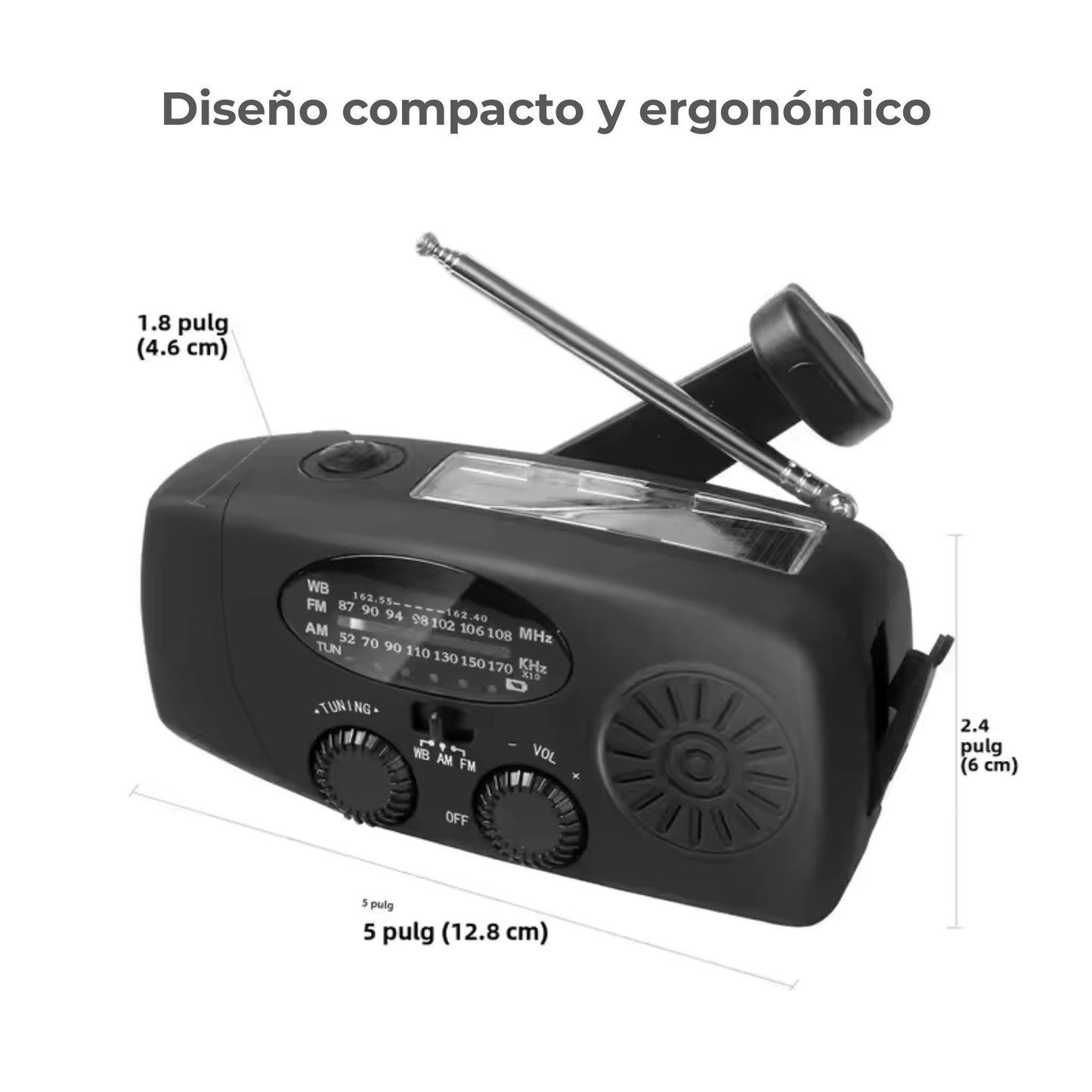 Radio Multifuncional de Emergencia™